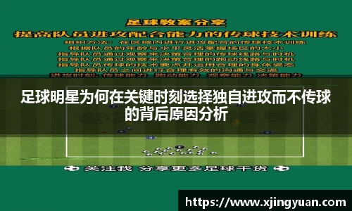 足球明星为何在关键时刻选择独自进攻而不传球的背后原因分析